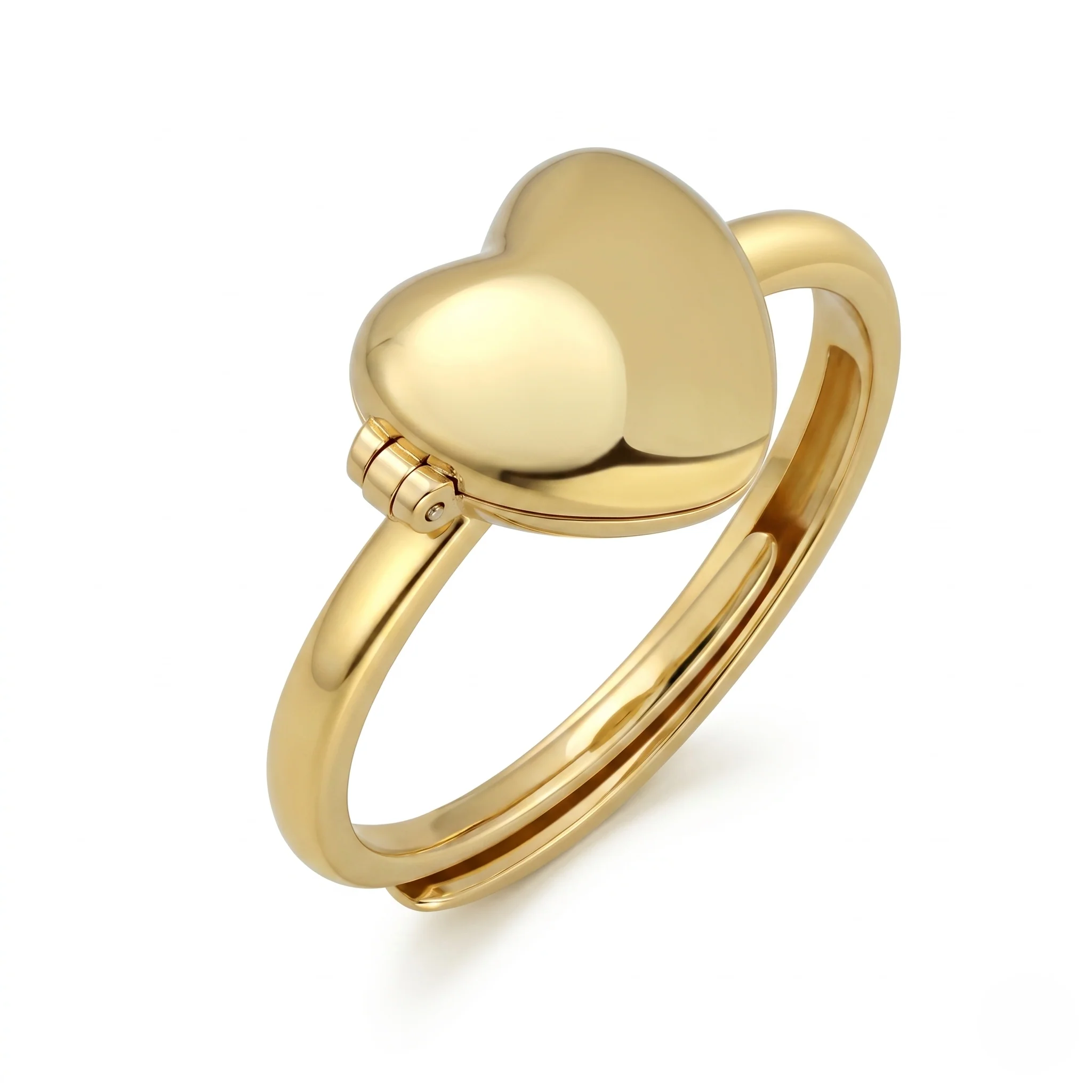 Anillo De Corazón Con Foto - Image 4