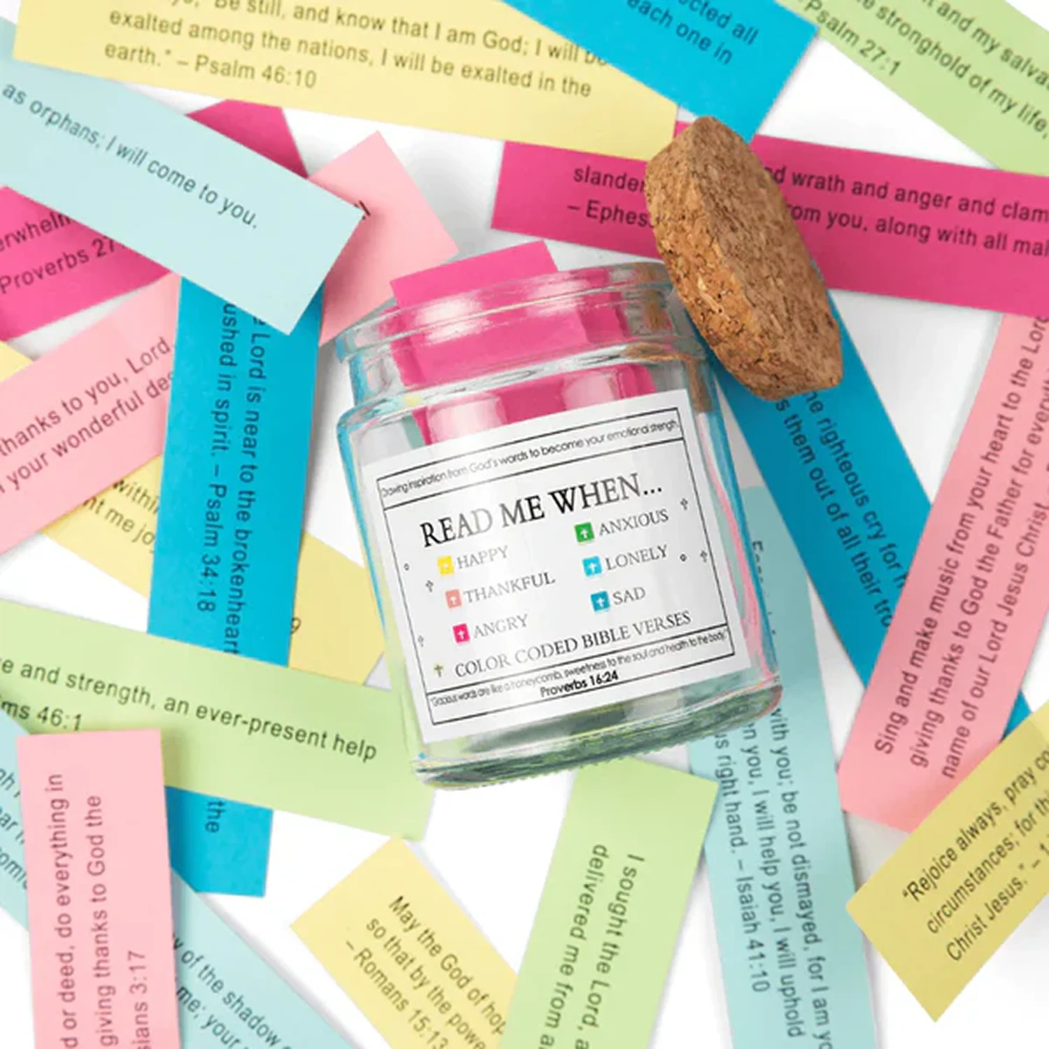 Daily Faith: 90-Day Bible Verse Jar - Image 3