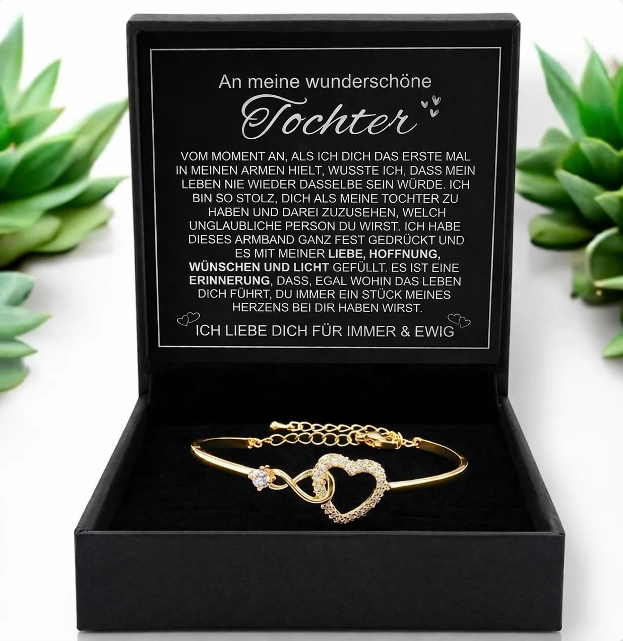 Immer verbunden – Armband für deine Tochter