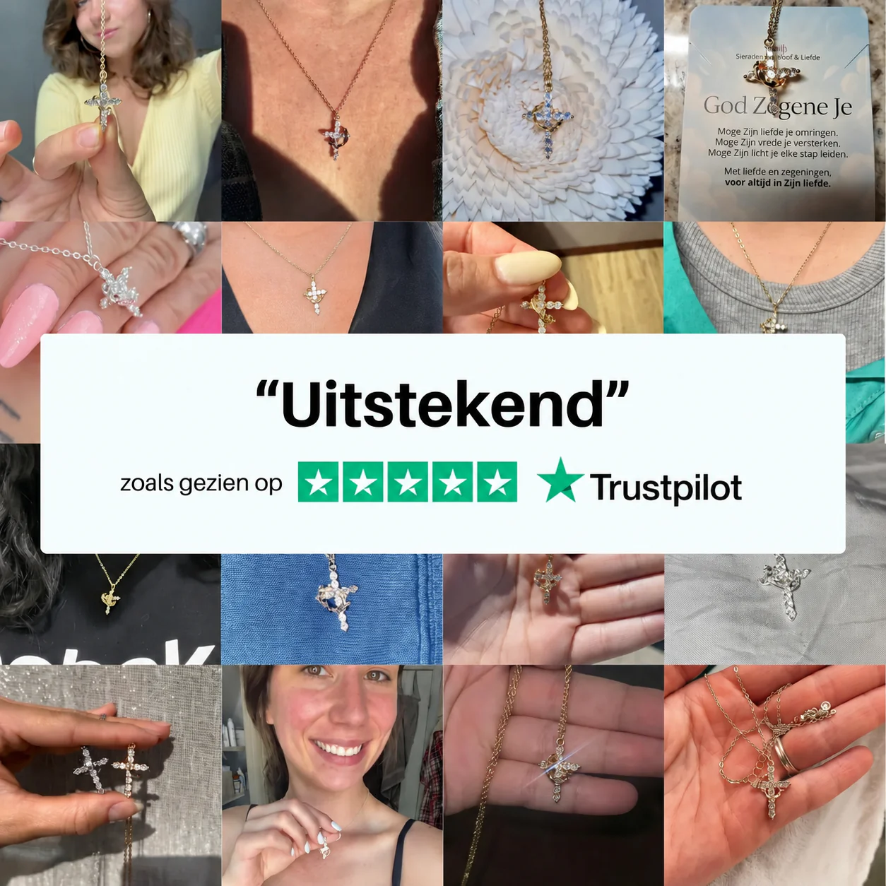 Geloofsketting met Kruis & Kroon - Image 7