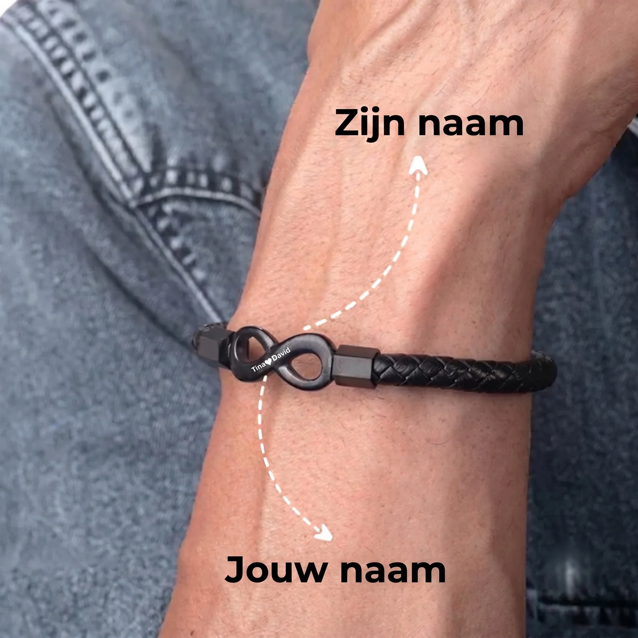 Gepersonaliseerde Armband "Voor Mijn Man" - Image 4