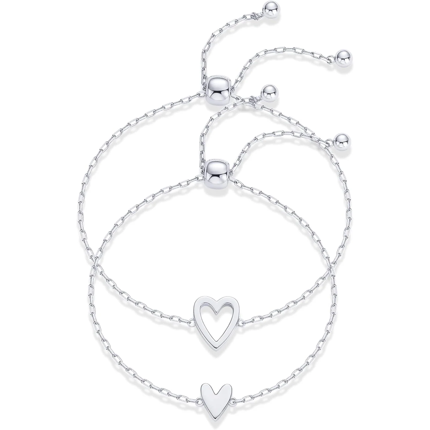 Geteilte-Herzen-Armband-Set - Image 4