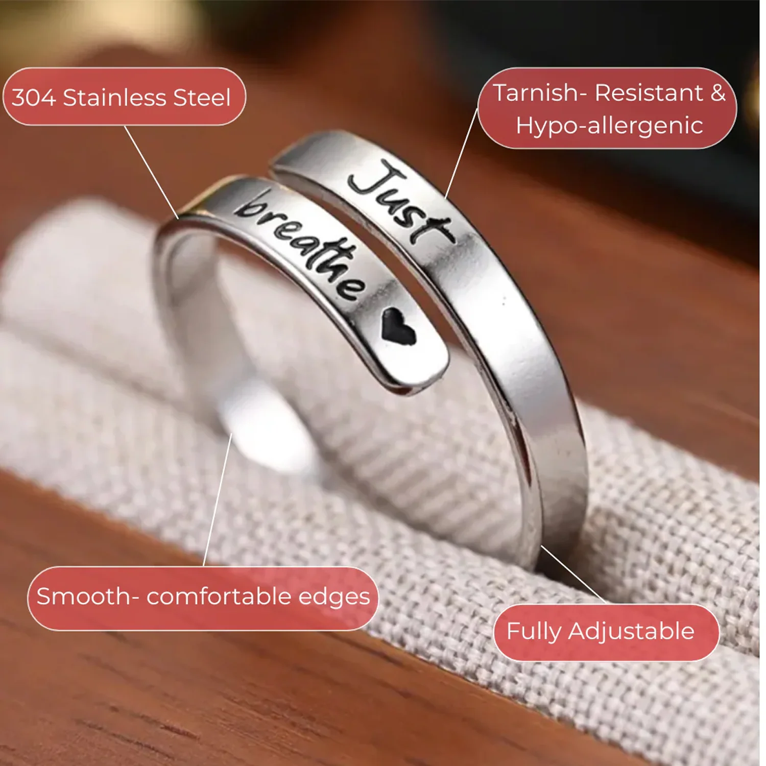Just Breathe Comfort Ring - Image 4