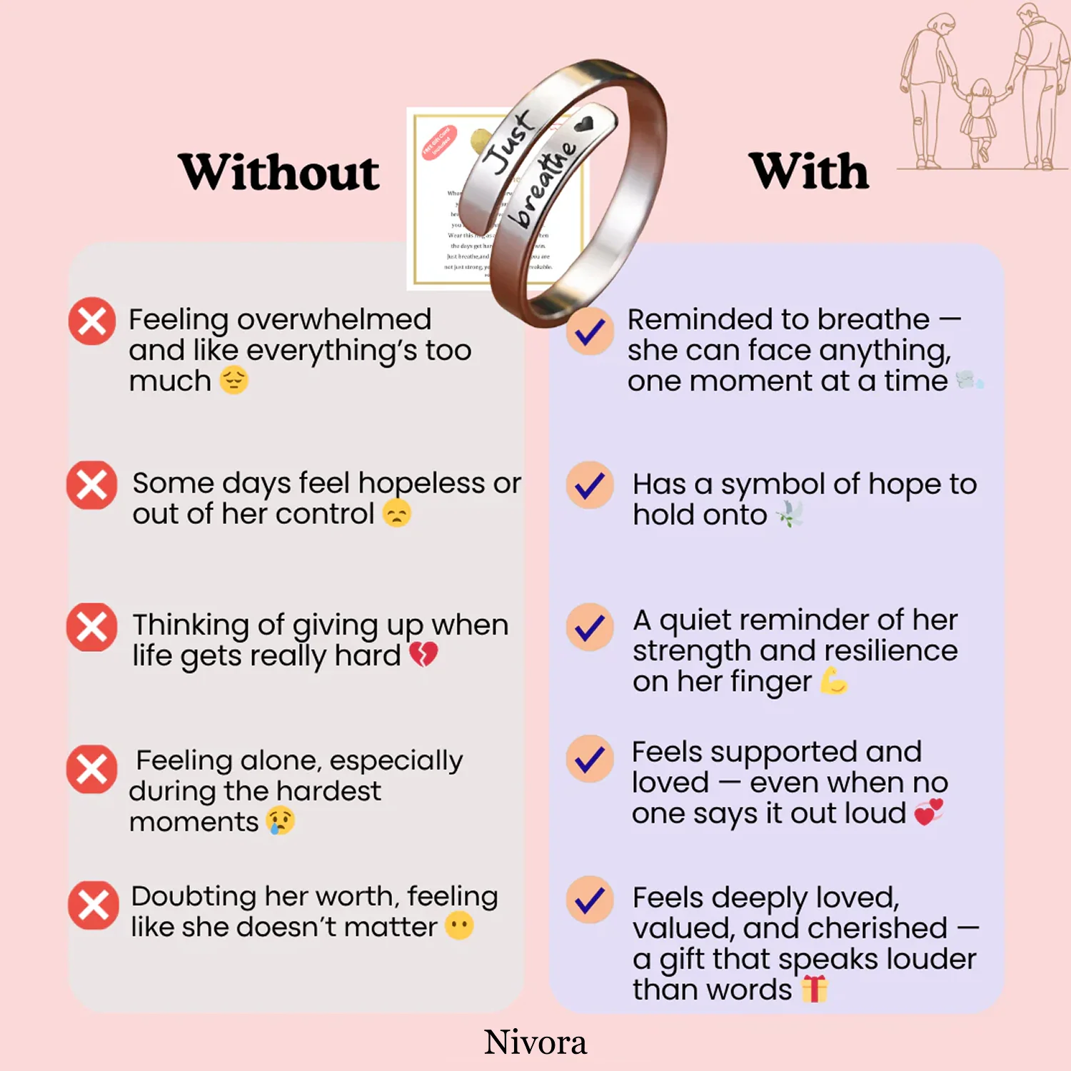 Just Breathe Comfort Ring - Image 5