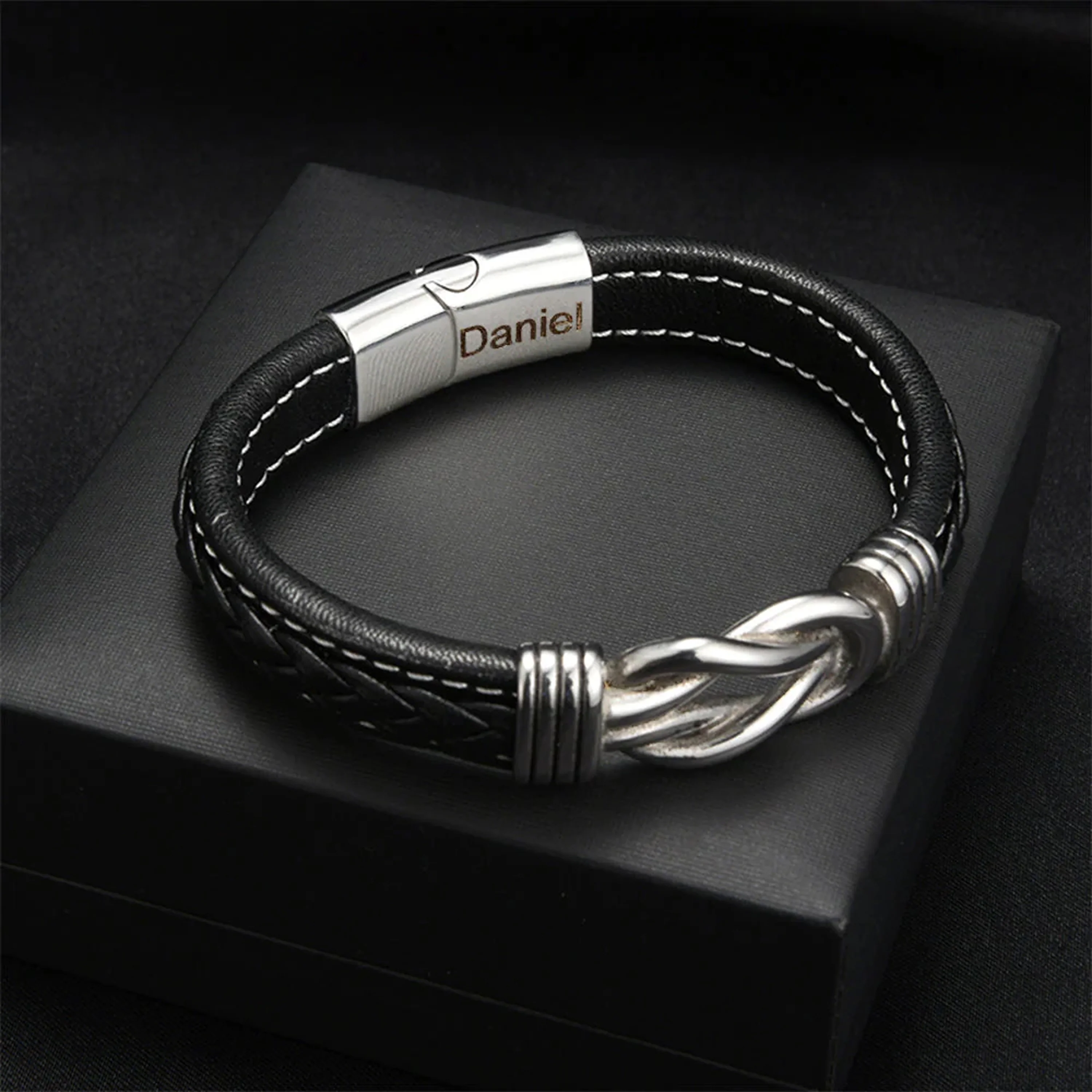 "Para Mi Hijo" Pulsera Grabada - Image 4