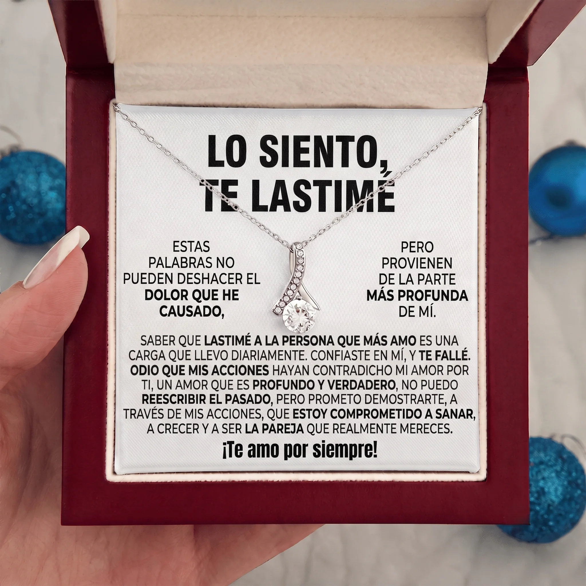Lo siento, mi amor – Collar Belleza Cautivadora - Image 3
