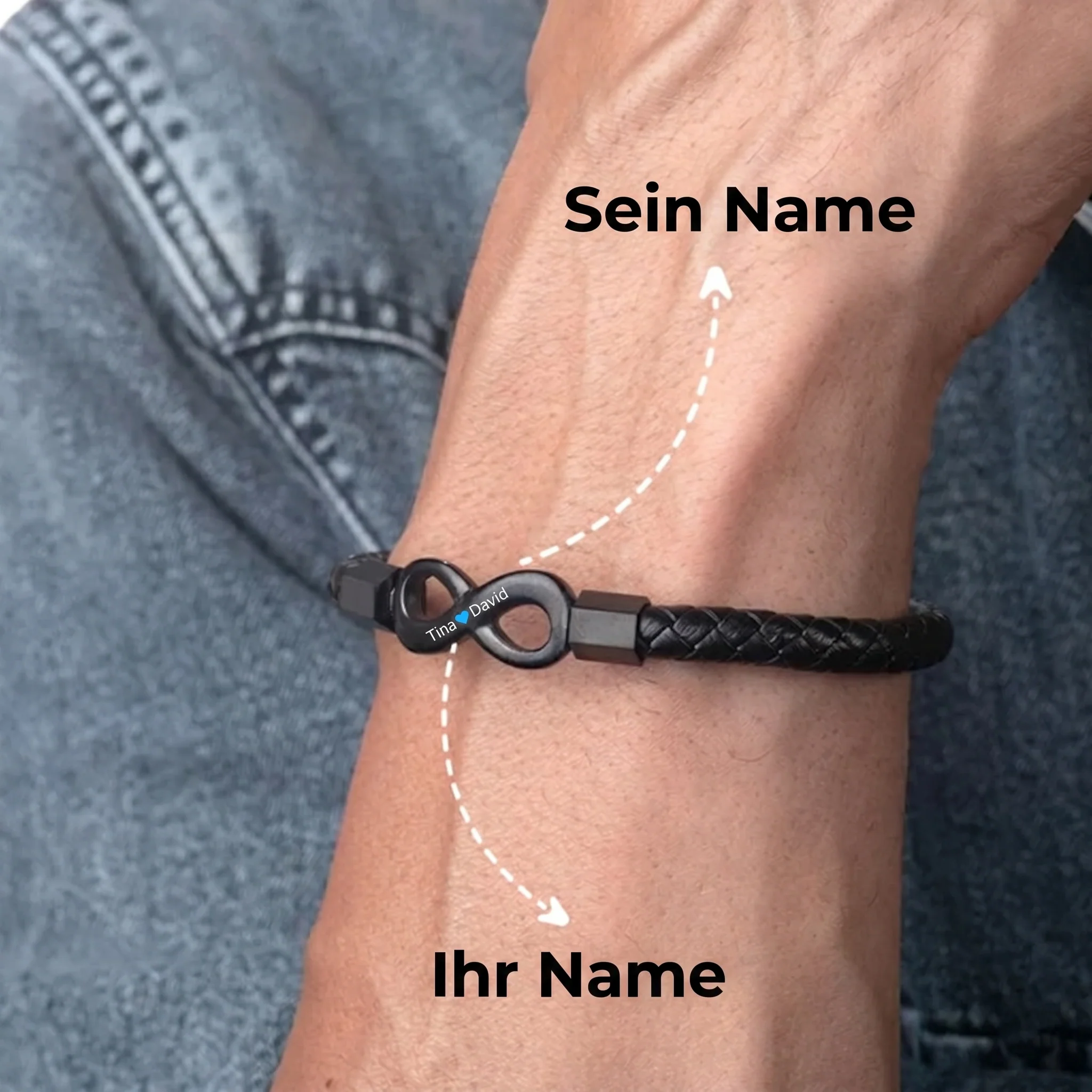 Personalisiertes Armband "FÜR MEINEN MANN" - Image 4