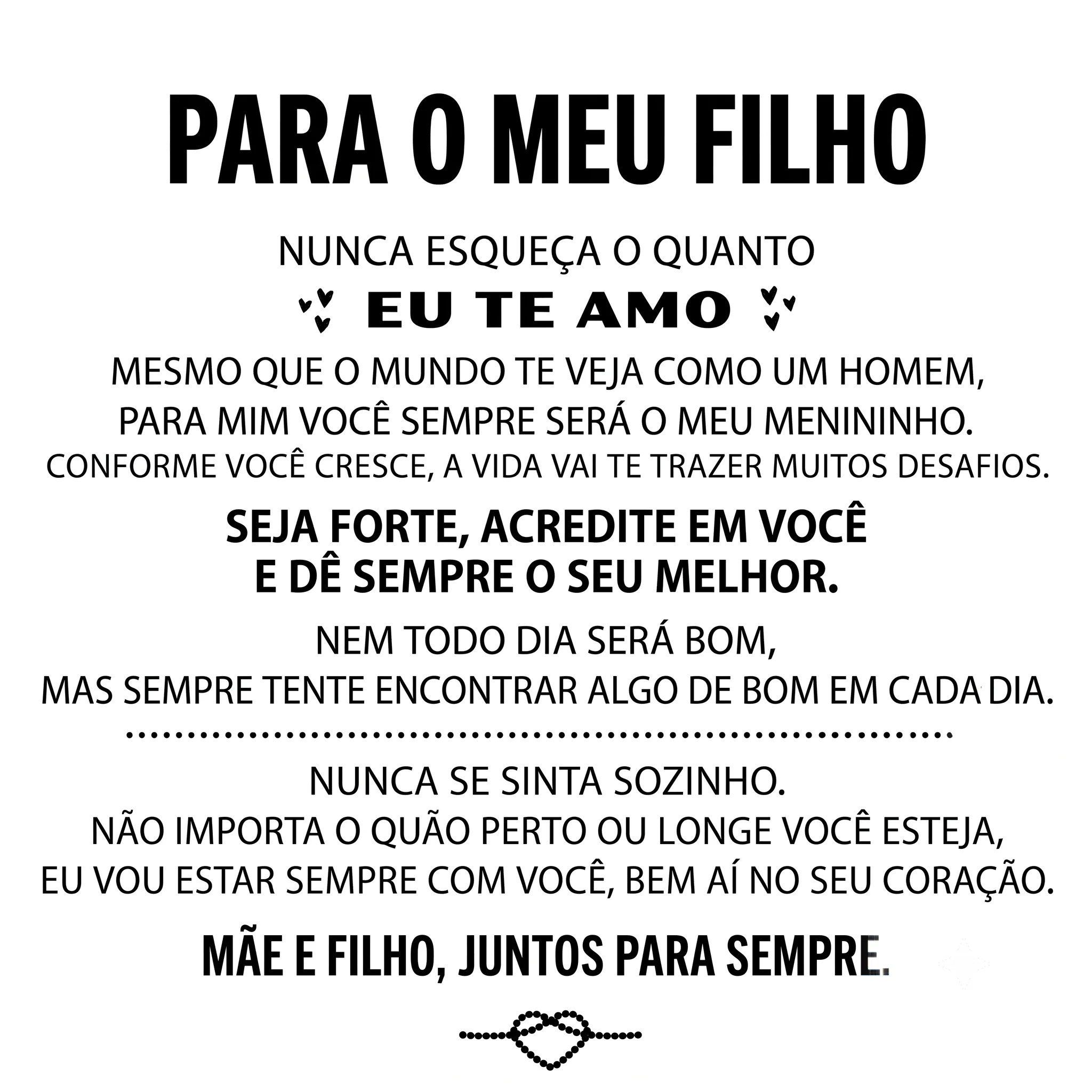 Pulseira Gravada "Para Meu Filho" - Image 5