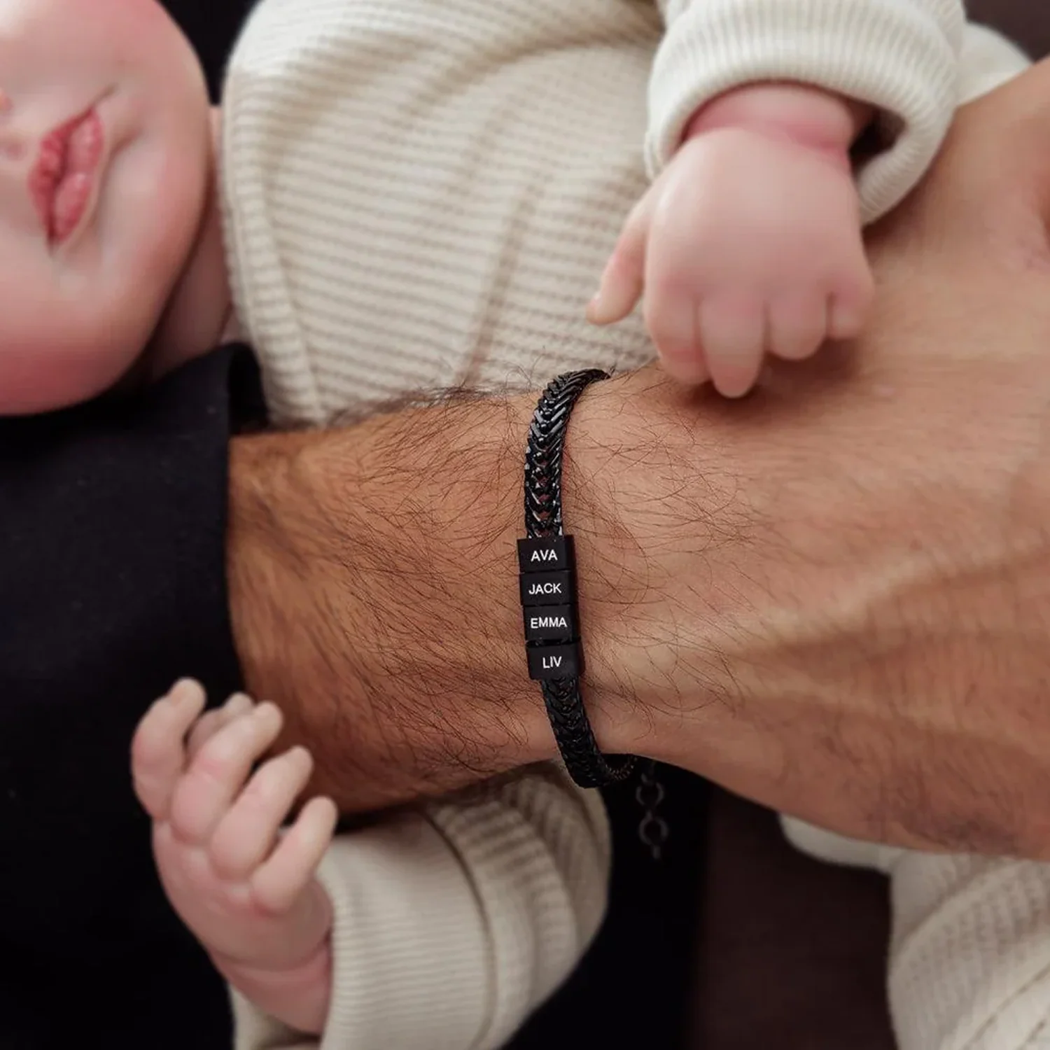 Pulsera para papá con nombre personalizado - Image 6
