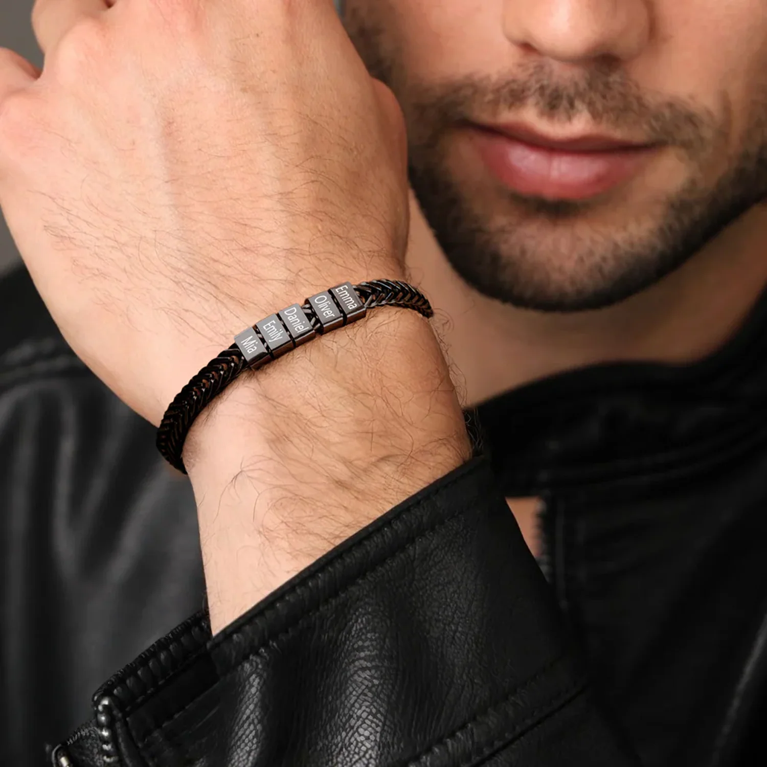 Pulsera para papá con nombre personalizado - Image 7