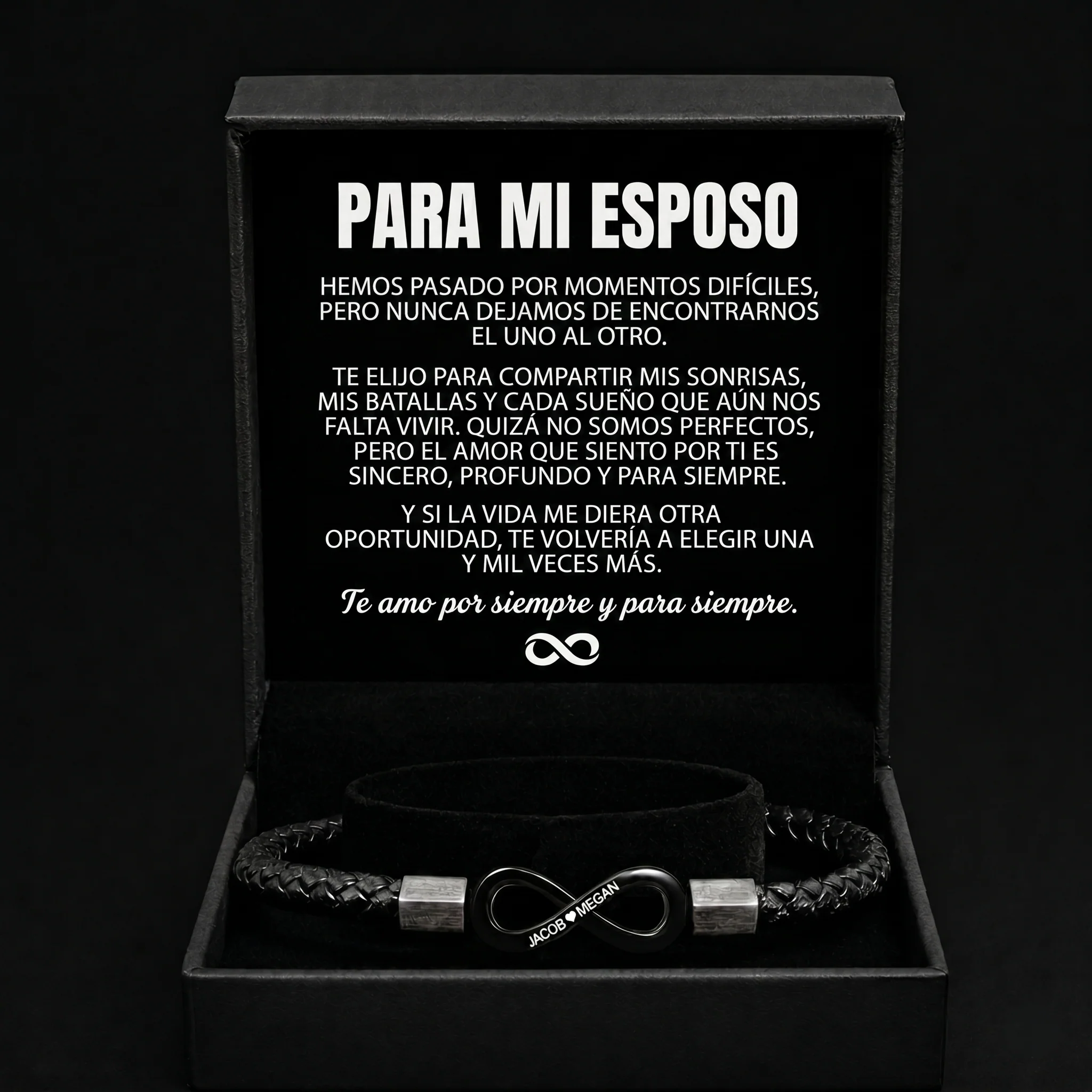 Pulsera Personalizada "Para Mi Esposo"