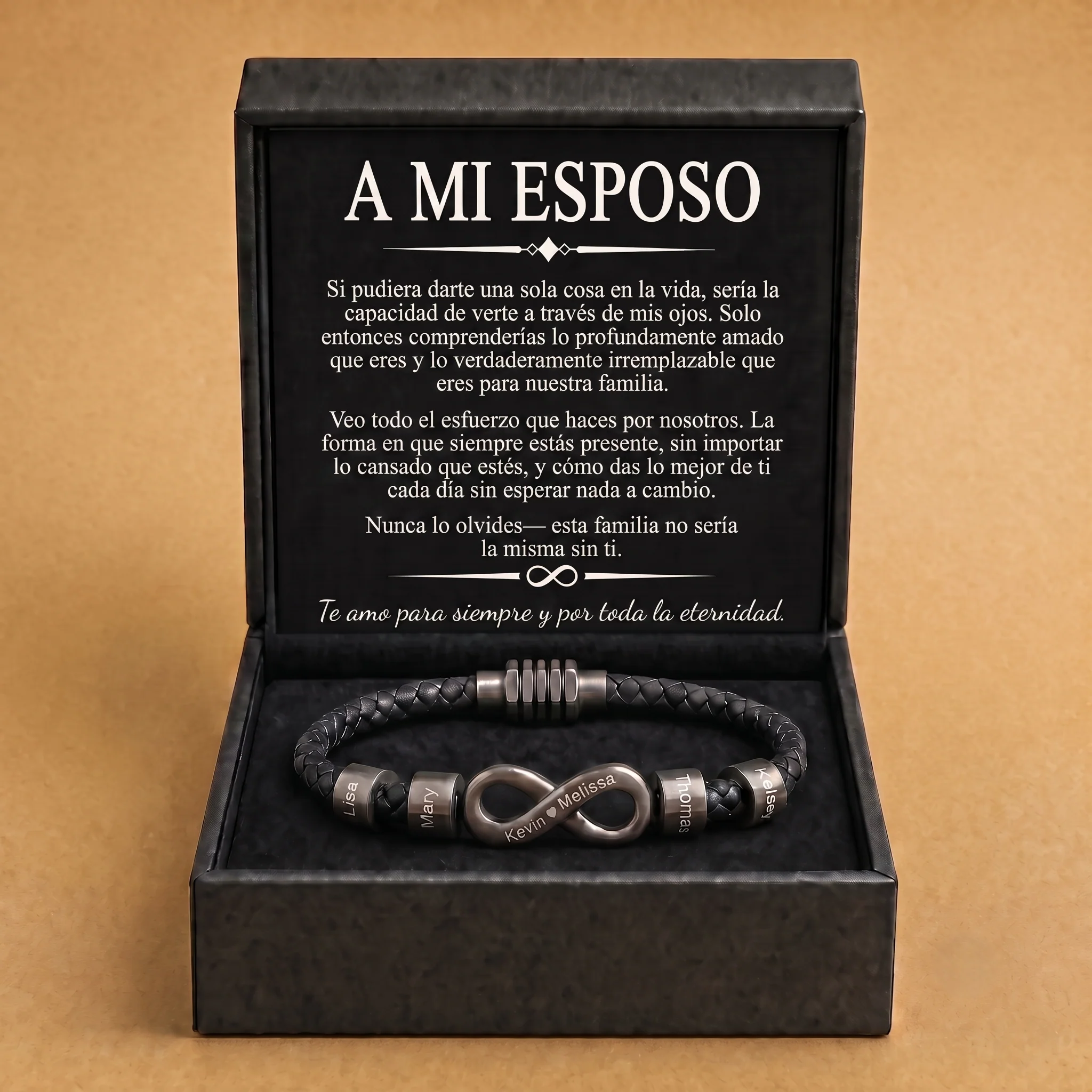 Pulsera Personalizada Vínculo Infinito