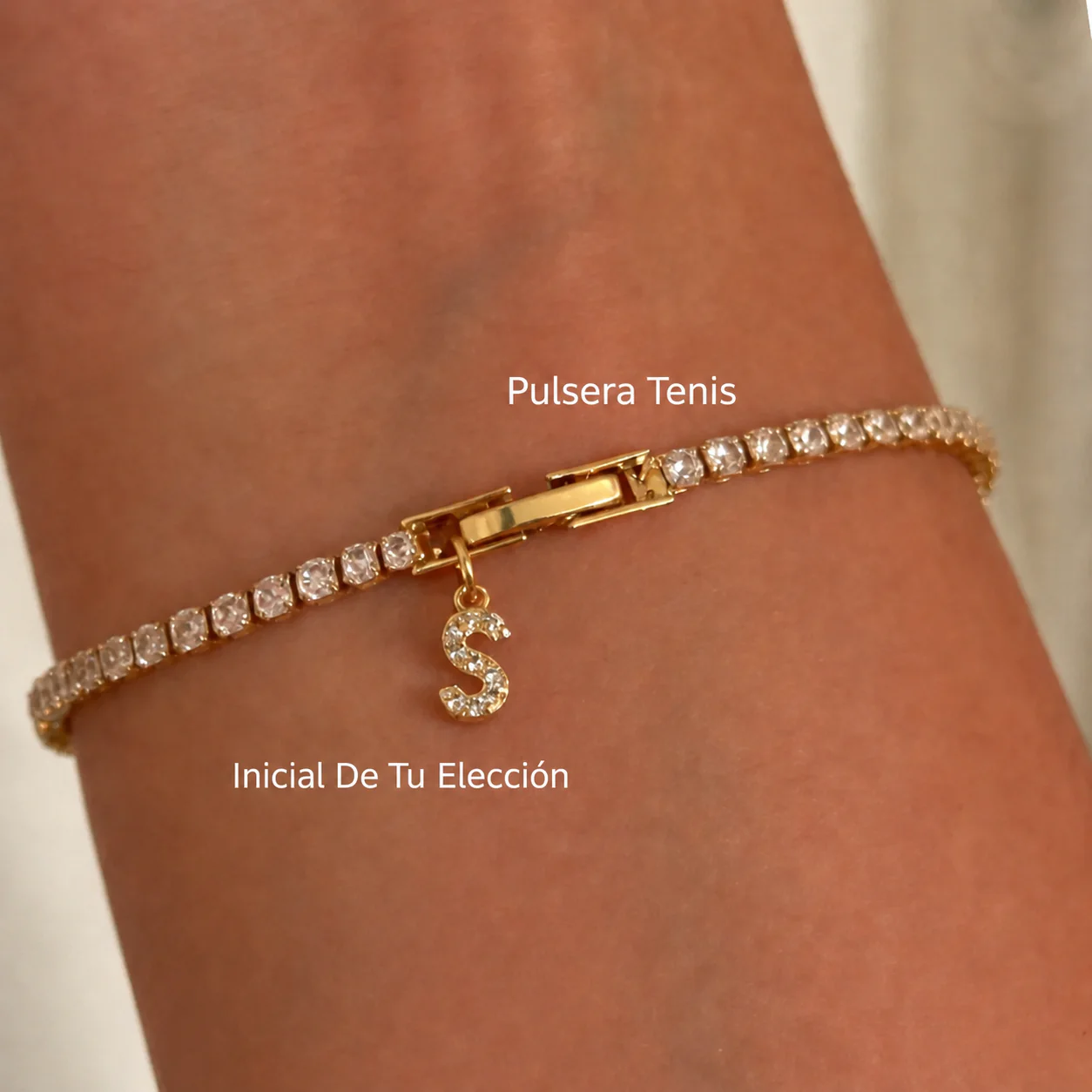 Pulsera Tennis de Inicial Personalizada - Image 5