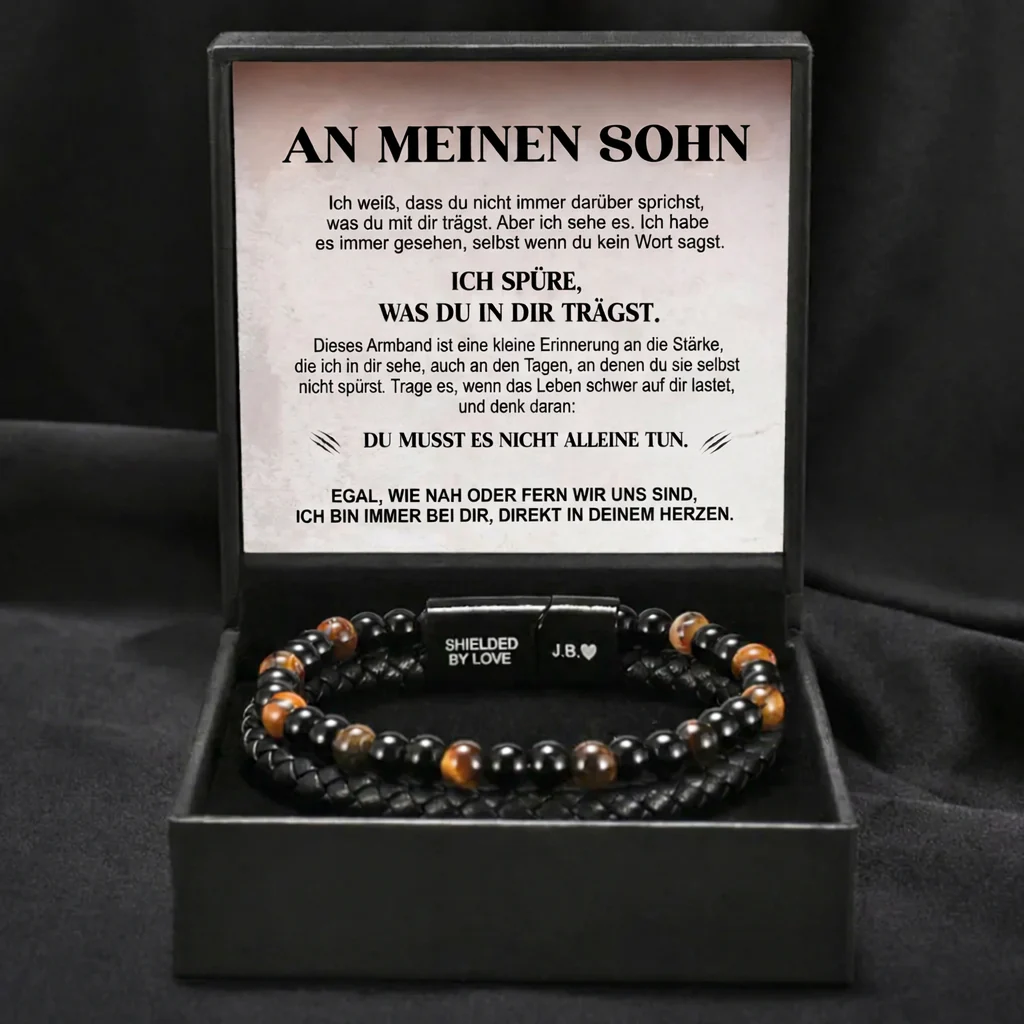 Schild des Sohnes – Tigeraugen-Armband