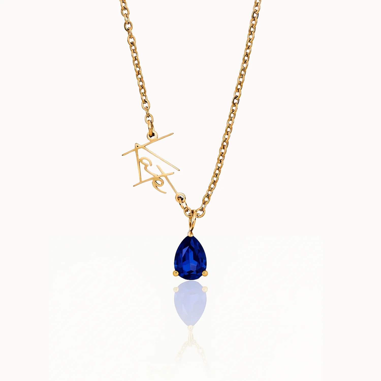 Signature Name and Birthstone Necklace - Image 11