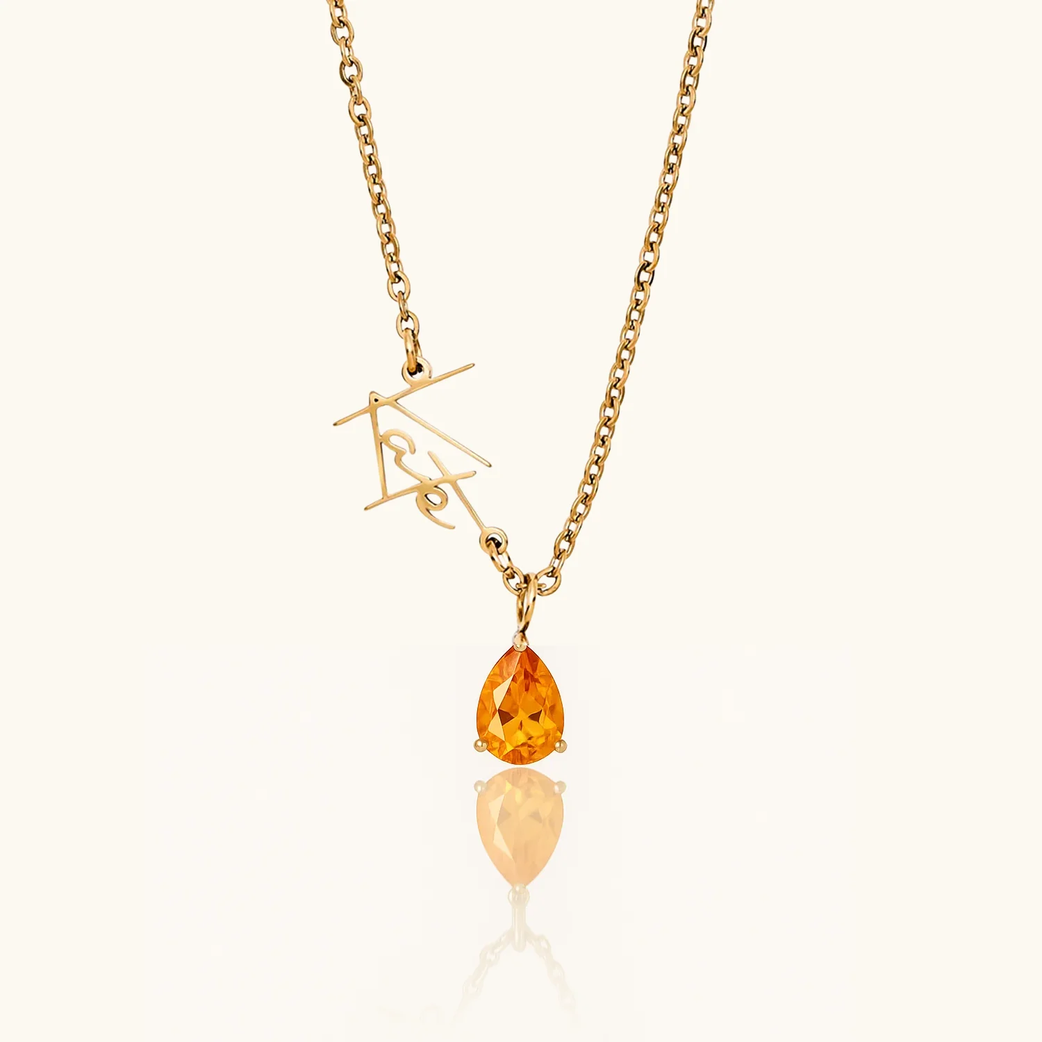Signature Name and Birthstone Necklace - Image 14