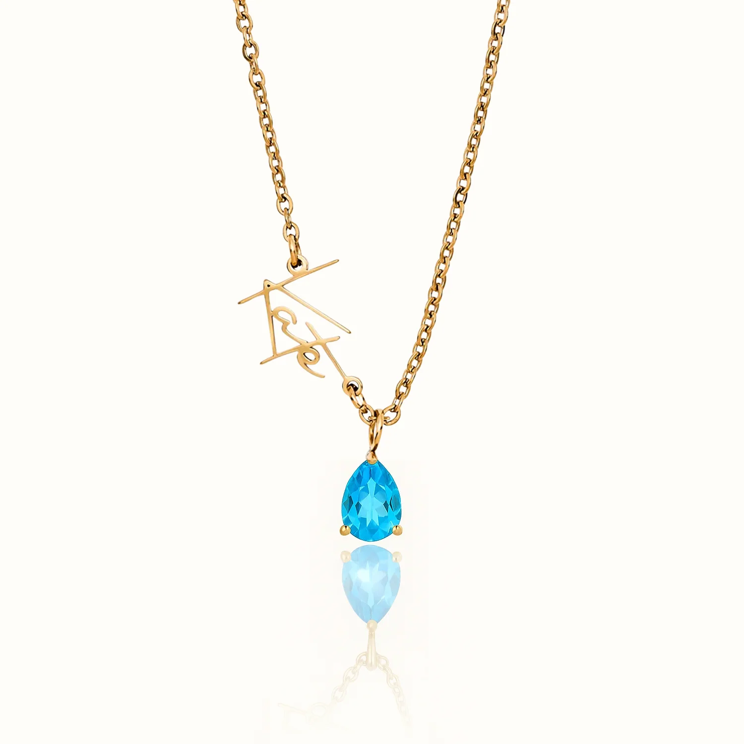 Signature Name and Birthstone Necklace - Image 15