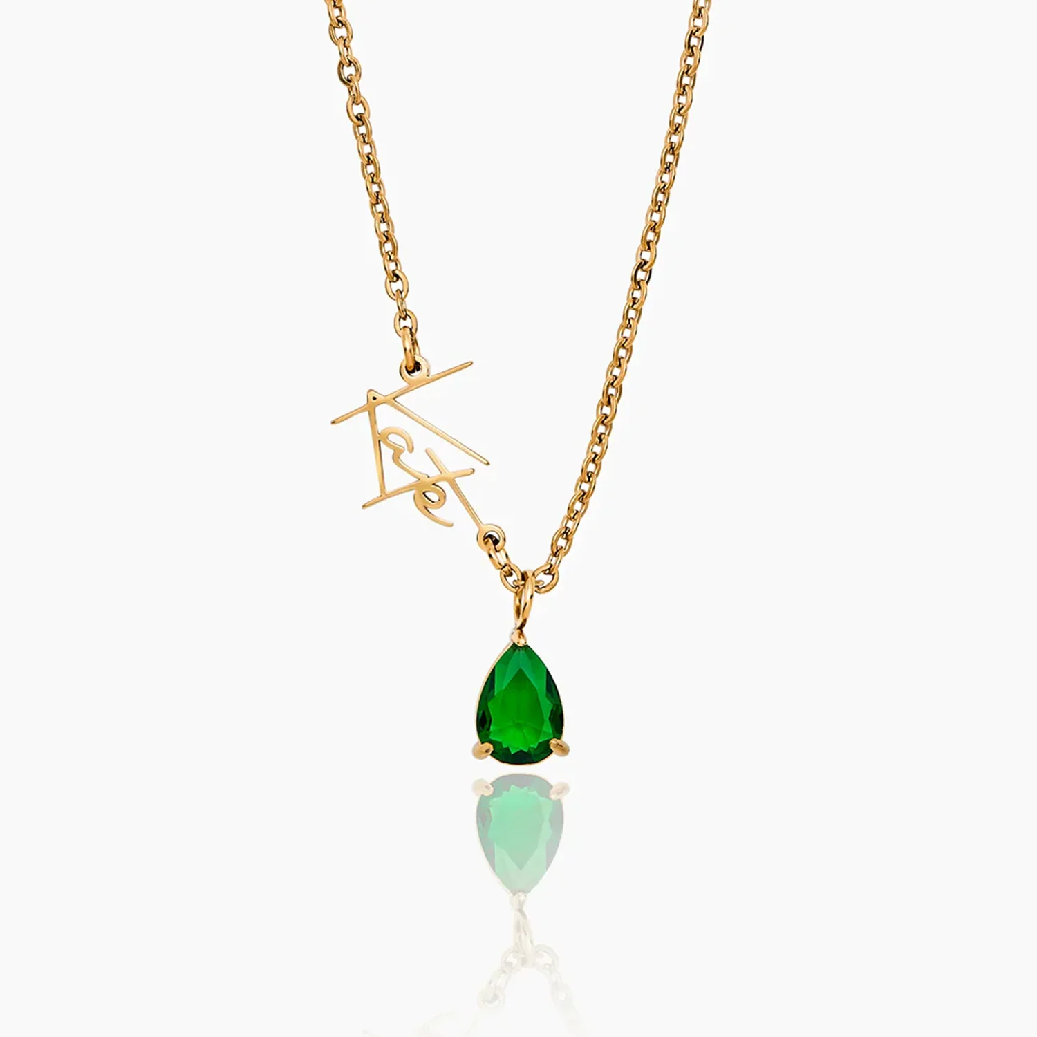 Signature Name and Birthstone Necklace - Image 16