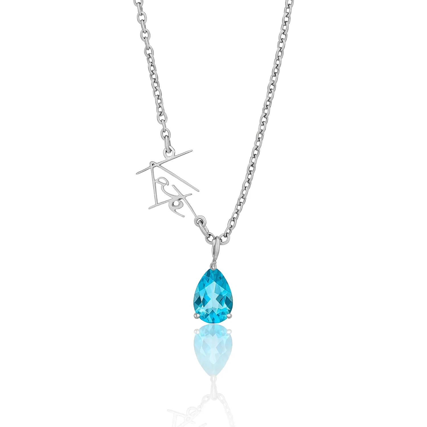 Signature Name and Birthstone Necklace - Image 18