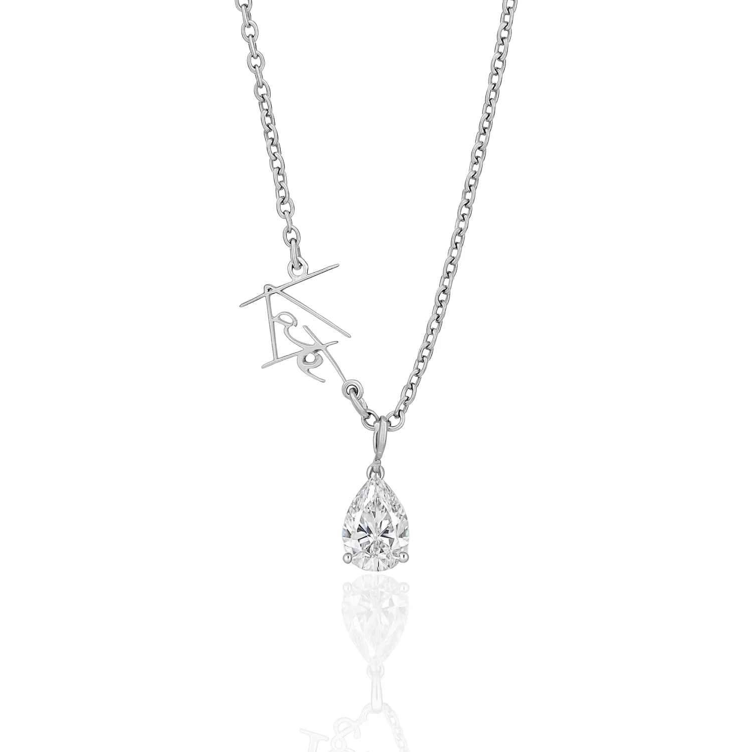 Signature Name and Birthstone Necklace - Image 25