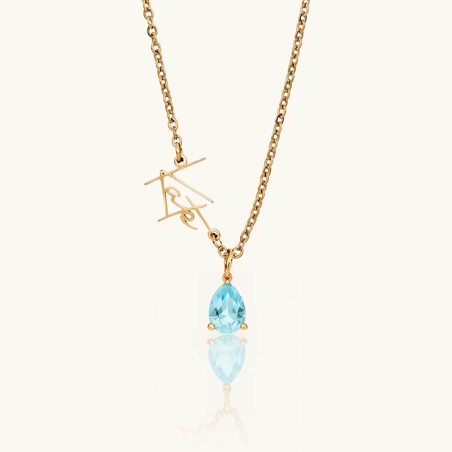 Signature Name and Birthstone Necklace - Image 8