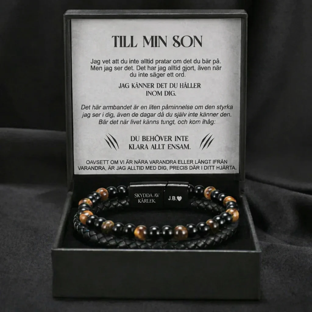 Sonens sköld – Tigeröga-armband