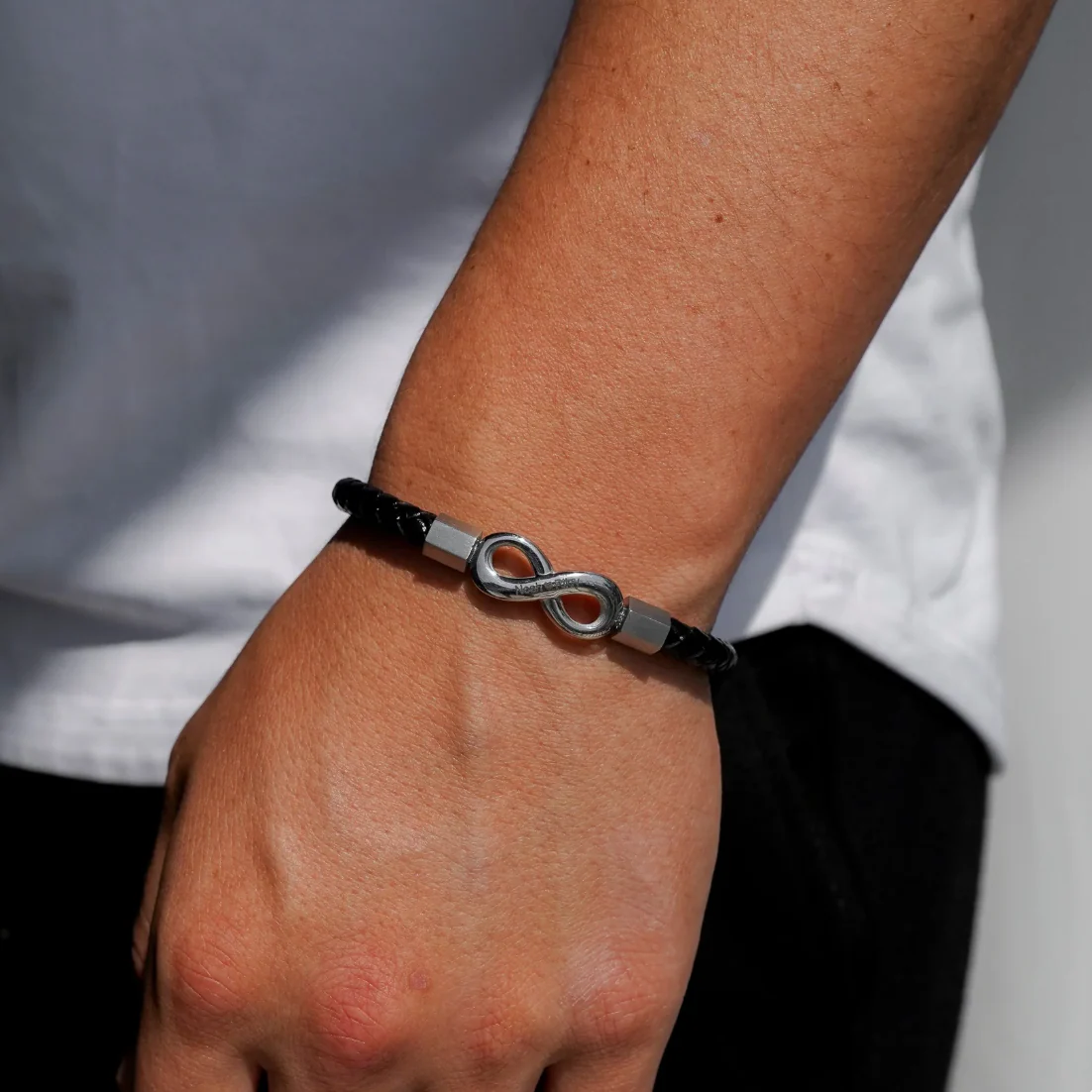 "To My Man" Engraved Bracelet - Image 3