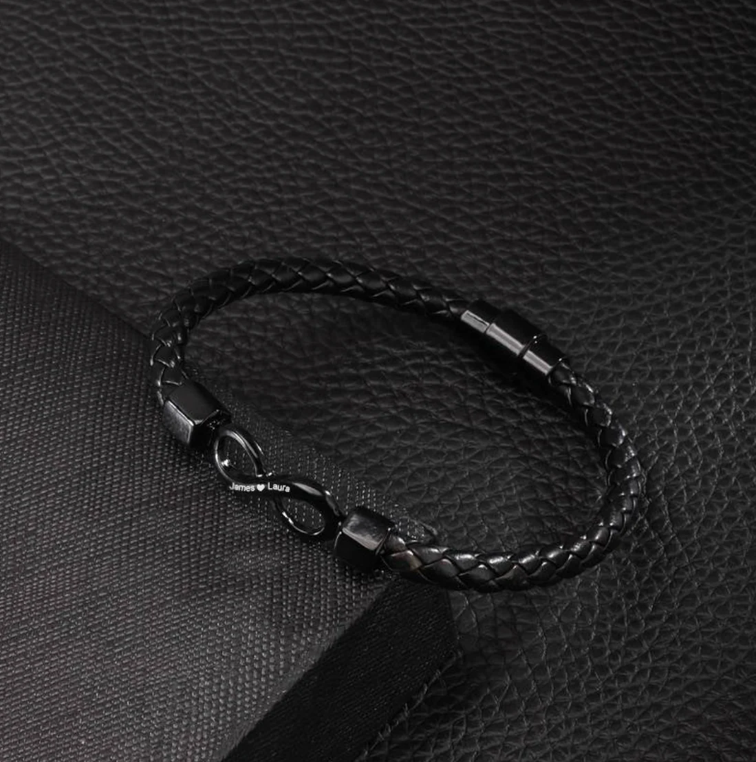 "To My Man" Engraved Bracelet - Image 4