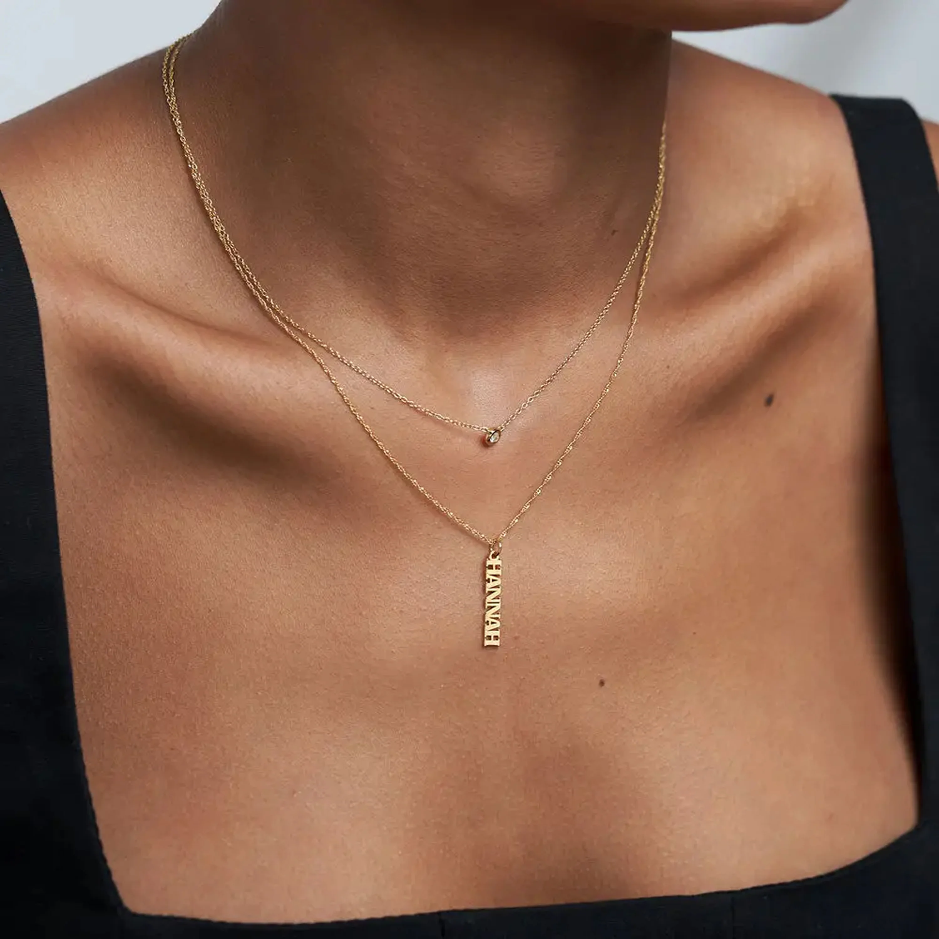 Vertical Name Necklace - Image 3