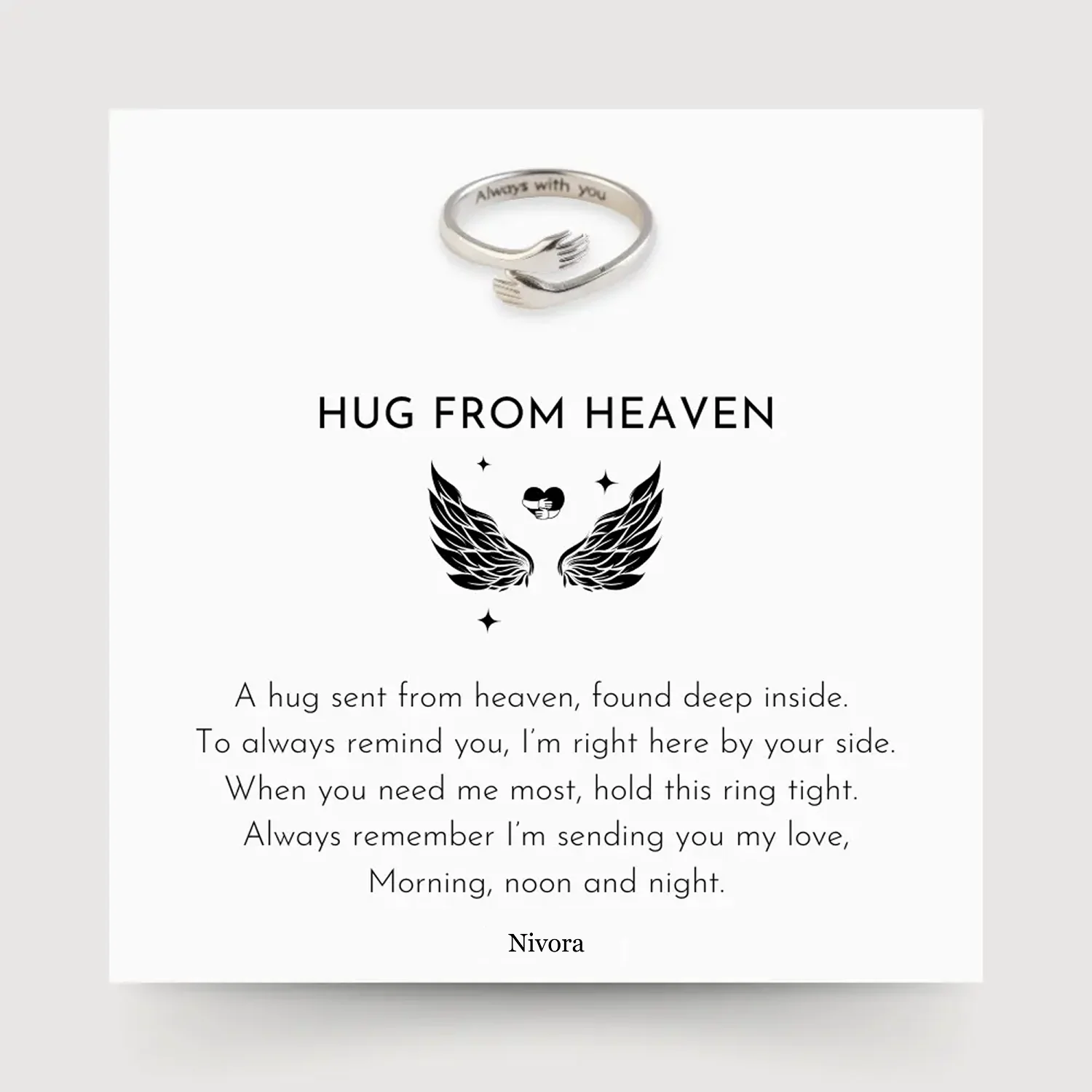 Wrapped in Love - Hug Ring - Image 2